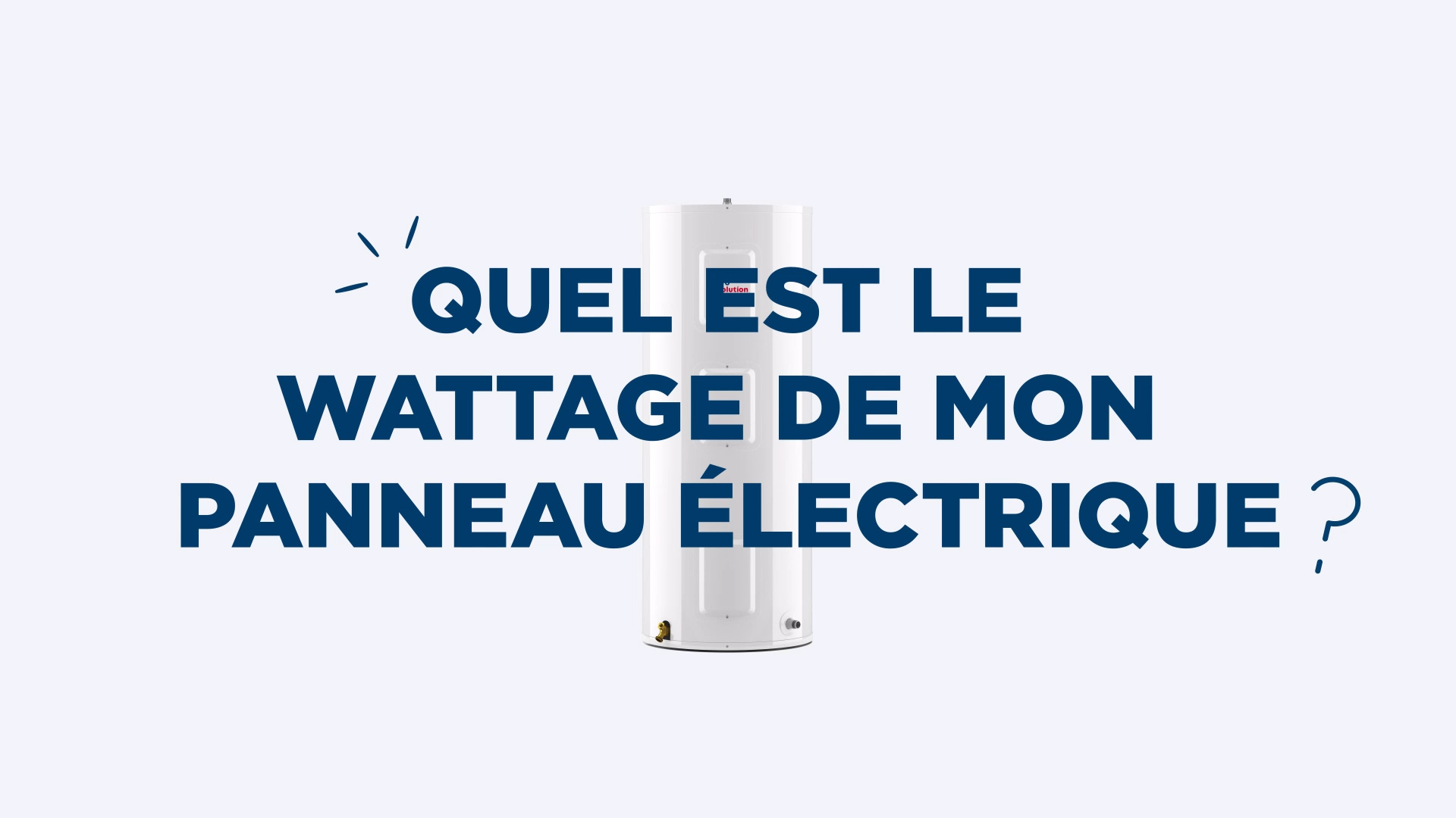 Quel est le wattage de mon panneau électrique?