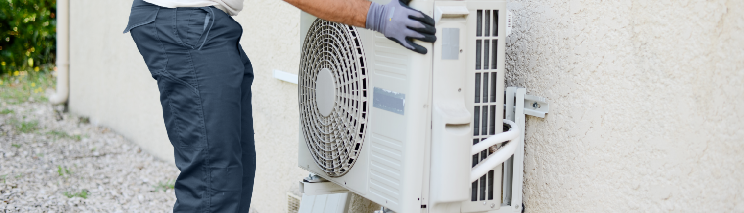 Installation d'une thermopompe centrale GREE Série Unix à un domicile