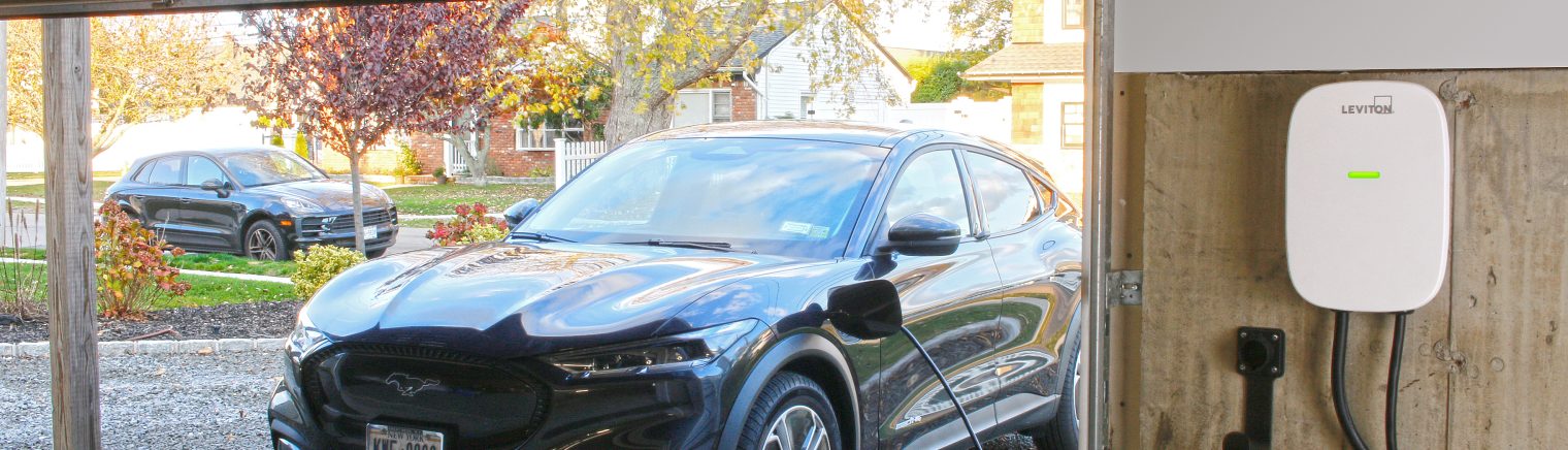 home EV charging station